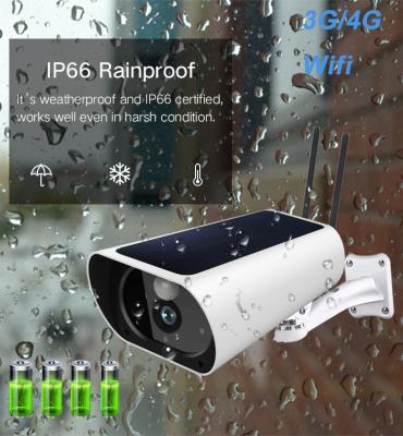 China NIGHT VISION Solar Panel Charging Battery Operated 4G Wifi CCTV Wireless Camera for sale