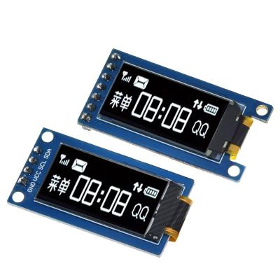 China TZT 0.96 Inch OLED Display 4PIN/7PIN 64X128 LCD Display Module SSD1107 LCD 0.96