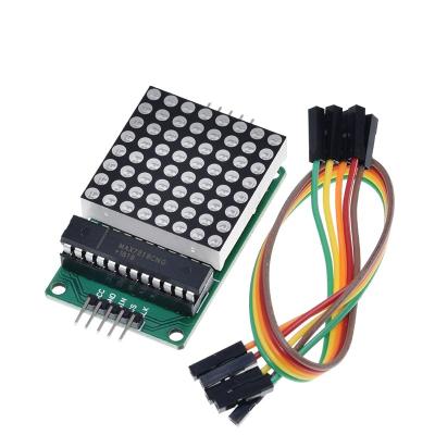 China . TZT MAX7219 Dot Matrix Microcontroller Control Module Display Module Finished Products for Arduino for sale