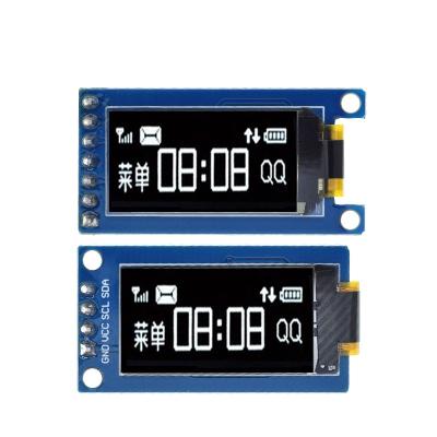 China TZT 0.96 Inch OLED Display 4PIN/7PIN 64X128 LCD Display Module SSD1107 LCD 0.96