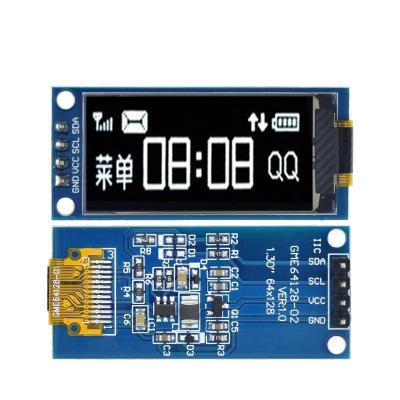 China TZT 1.3 Inch OLED Display 64x128 LCD Module SH1107 LCD 1.3