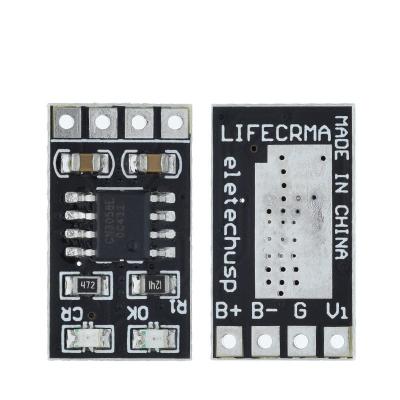 China . TZT 3.2V LiFePO4 battery charger module 3.6V 1A DC CV with overvoltage protection auto recharge sleep low power mod for sale