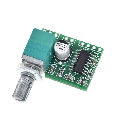 China . TZT PAM8403 3W+3W Mini 5V Power Amplifier Board Support USB Power Supply (Switch Potentiometer) 2-Channels For Audio Module for sale