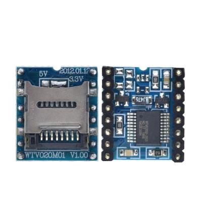 China . TZT WTV020 WTV020-SD WTV020SD-20SS Mini SD Card MP3 Sound Module Voice Module for IMAGE for Arduino 2560 ONU R3 WTV020-SD-16P for sale