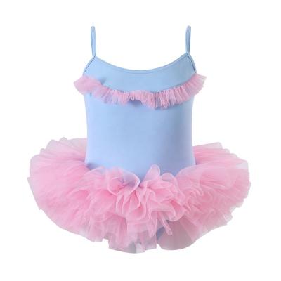 China Wholesale Eco-Friendly Kids Ballet Tutu Dress Stage Dance Costume Exercise Ballet Dancer Tights Skirt Girls Ballet Dancer Tights With Skirt for sale