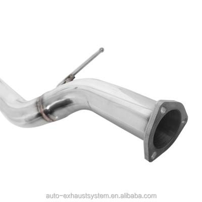 China Sport racing universal high quality performance muffler tip tail 304/201 stainless steel car y-type part for sale