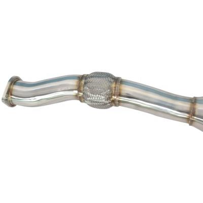 China Sport Racing High Quality 304 Full Stainless Steel Catback Valvetronic Exhaust System For Subaru WRX for sale