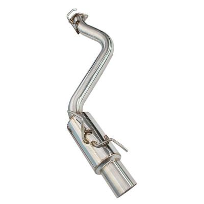 China Sport China Racing Racing 76mm Performance 304 Stainless Steel Piping Exhaust System For Sti 5dr Wagon for sale