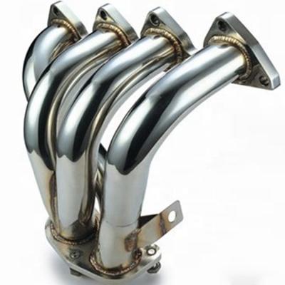 China Sport Racing Factory Price Wholesale High Quality Universal Exhaust Double Tip for sale