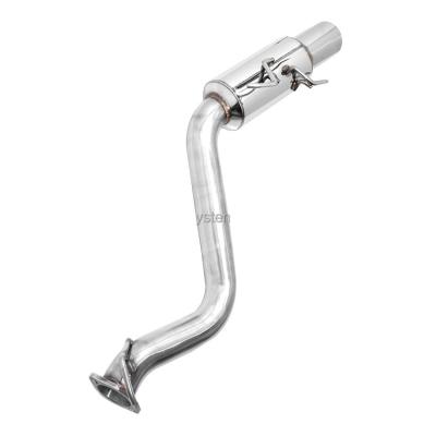 China Sport Racing Quality Universal Car Muffler Stainless Steel , Exhaust Muffler Pipe Universal for sale