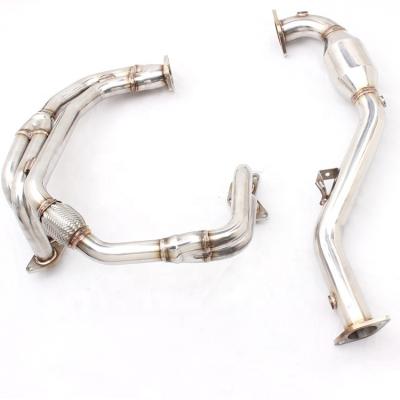 China Sport Racing Universal New Type 304 Stainless Steel Car Muffler High Performance for sale