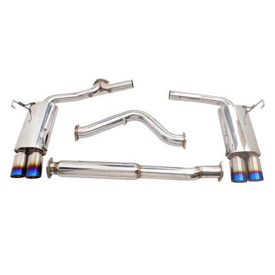 China High Quality Automotive Quad Exhaust System Performance Accessories Catback Exhaust for sale