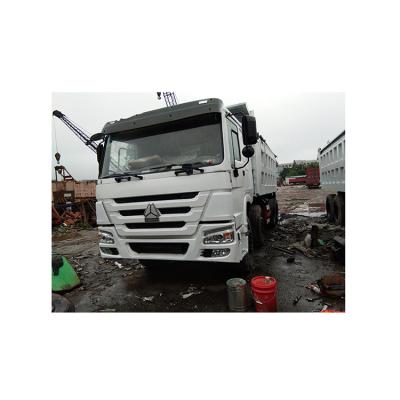 China Quality assurance used howo dump truck 375 - 8L dump garbage truck 6 for sale