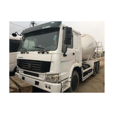 China Building material stores sell good price howo truck high quality concrete mixer 375 used cement mixer truck for sale