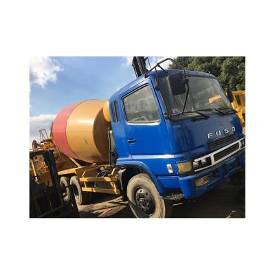 China Used Construction Material Truck High Quality Concrete Mixer Old Truck 9m3 FUSO Mixer Truck for sale