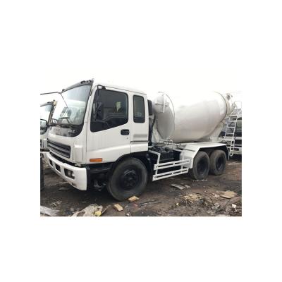 China Hot Selling Used Construction Material Stores Concrete Mixer Truck ISUZUI Concrete Truck Mixer for sale