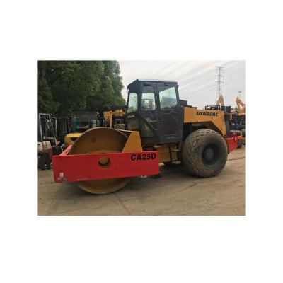 China Building Material Stores Dynapacc Road Roller CA25D Used Compactor Roller For Asphalt Roads for sale