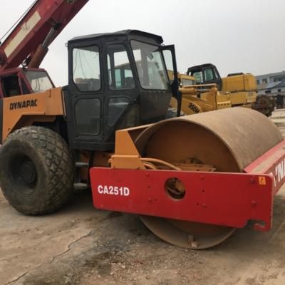 China CA251 high quality building material DYNAPACC stores used road roller machine road roller for sale for sale