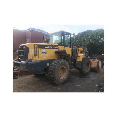 China Building Material Stores Komats WA320-5 Wheel Loader Used Wheel Loader For Sale for sale