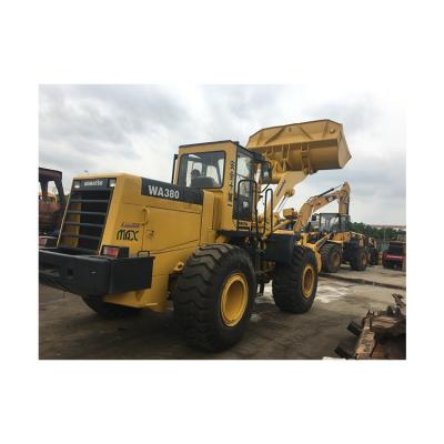 China Good quality used construction material stores komats wheel loader WA380-3 large wheel loader for sale