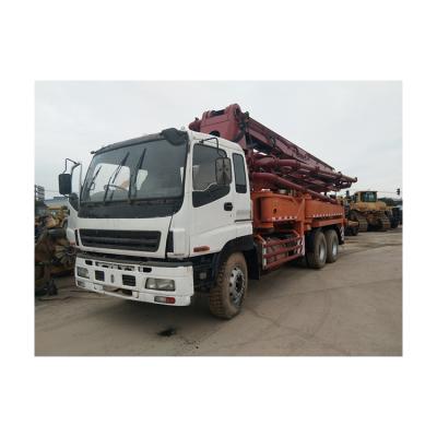 China Building material stores with cheap SANI 37m used concrete pump machine for sale for sale