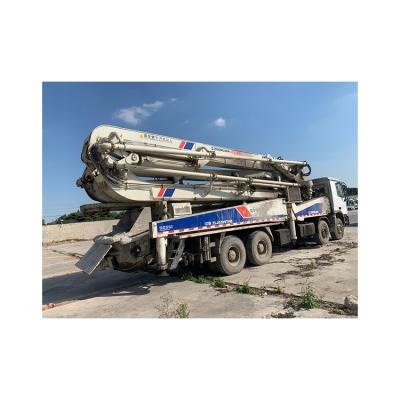 China Building Material Stores Cheap Cost Used Concrete Pump Good Working Mobile Concrete Mixer With Pump for sale