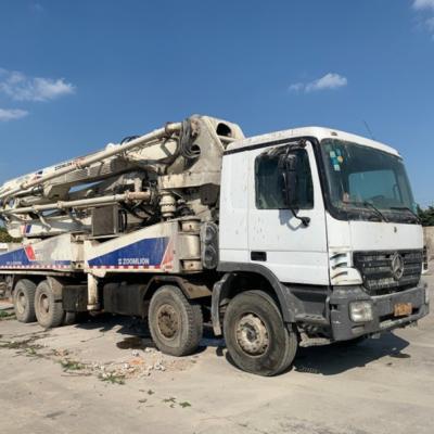 China Building Material Stores Good Condition ZOOMLIOON 47m Concrete Pump Used Concrete Pump for sale