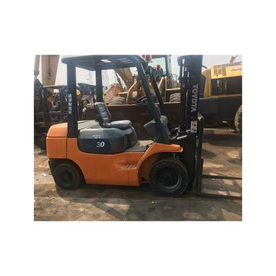 China Manual forklift used construction material stores quality warranty TOYOUTA FD30 forklift prices mini for sale