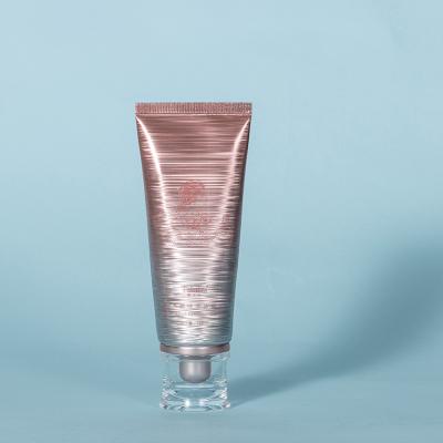 China Wholesale Custom Empty Cosmetic Package 100ml Plastic Cosmetic Packaging Tube for sale