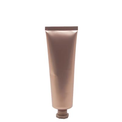 China Aluminum Plastic Cosmetics 100ml ABL Cosmetic Tube With Octgon Lid for sale