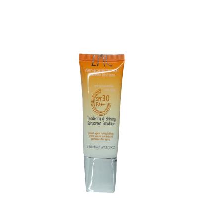 China Cosmetics 2020 hot-selling cosmetic packaging 30ml emulsion sunscreen UV tube for sale