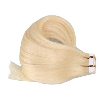 China Virgin Silk Skin Ombre Stragiht Weft Tape In Hair Extensions And Remy Invisible Tape In Virgin Hair Extensions Thick End Tape In for sale