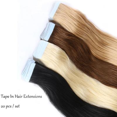 China European Kinky Curly Curly Real Hair Tape In Extensions Grade Cuticle Aligned 12A Hair Extension Hair Tape Real In for sale