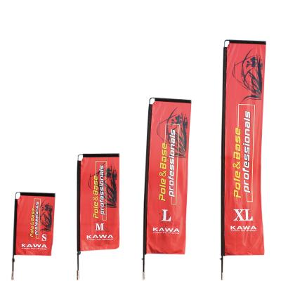 China Health Care Institutes Show and Event Feather Flag for sale