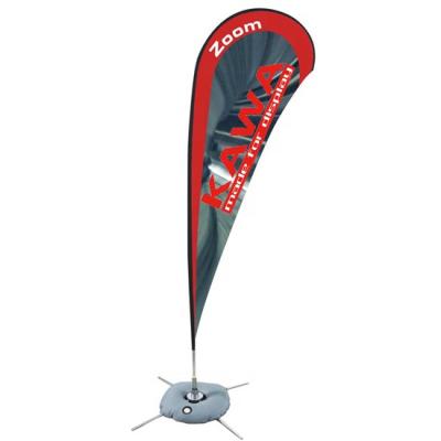 China Luxury Banner Low Stand Water Flag Flagpole Waterbagbase Water Flagpole Flagpole Water Bag Cross Square for sale