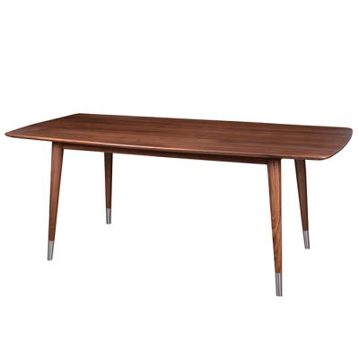 China High Quality Modern Walnut Wood Dining Table For Home Furniture Luxury Dining Table for sale