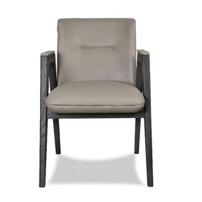 China Modern Contemporary Luxury Armchair For Restaurant Wood Cafe Dining Room Hotel Modern Armchair for sale