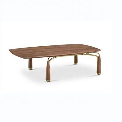 China Modern elegance coffee table with removable wooden top for living room furniture for sale