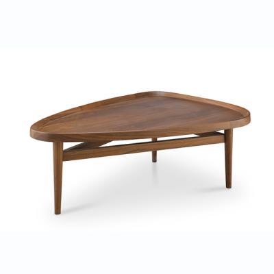 China Modern Elegance Furniture Walnut Coffee Table Center Table Solid Wood Coffee for sale