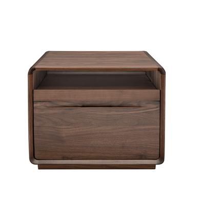 China Storage 1 Large Drawer Nightstand Bedside Table Wood Material Modern Side Table for sale