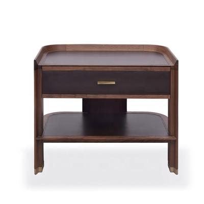 China Modern Wooden Nightstand Storage With Drawer Nightstand Bedside Table For Bedroom Furniture for sale