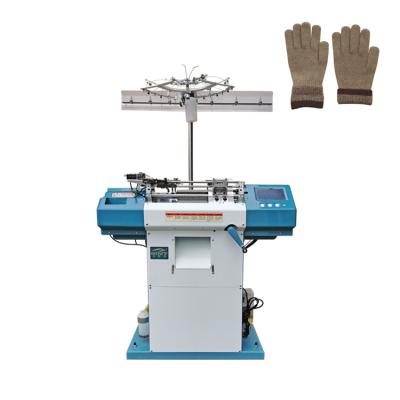 China GKNIT Flat Knitted Pattern Cotton Glove Making Machine Price for sale