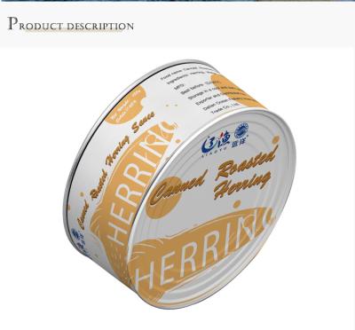 China Tin Can Canned Herring Herring Manufacturers Tin Canned Fish for sale