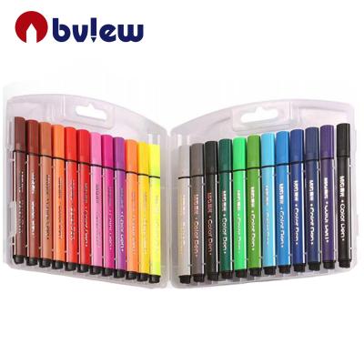 China For Kids Coloring Non-Toxic 48 Color Water Based Color Pen Washable Pen For Kids Coloring for sale