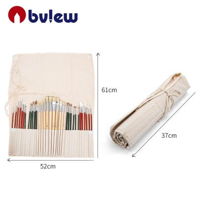 China Acrylic. Watercolor.Oil Bview Art Professional Paint Brush 36pcs Acrylic Paint Brush For Artist Watercolor Oil Painting for sale