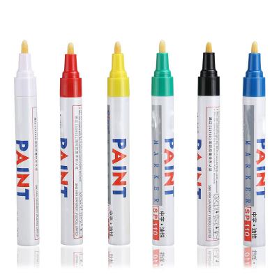 China PP Bview Permanent Medium Tip Quick Waterproof Art Dry Marker Paint Pen for sale