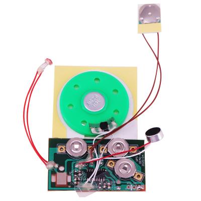 China Light Activated Recordable Light Activated Sound Module Voice Chip Recordable Sound Module For Box/Paper Bag for sale