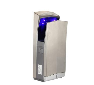 China 1650 Commercial Brushed Stainless Steel W Automatic Electric Hand Dryer for sale