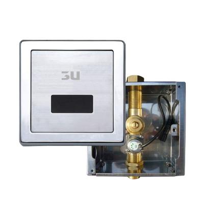 China Sensor Urinal Ware Auto Sanitary Toilet Wall Mounted Sensor Urinal With Flush Valve for sale