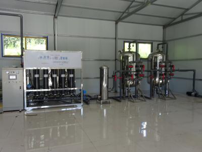 China Mineral Water Filling Plant , Mineral Water Plant Equipment 1tph - 50tph Capacity for sale